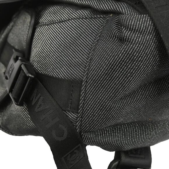 Chanel Black Silver Canvas Sport Line Backpack 126568 main image 6